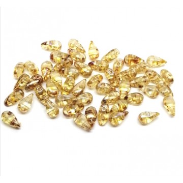 Dropduo 3x6mm - crystal picasso - 100 pezzi