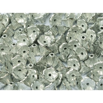 Flower cup 7x5mm - crystal labrador full- 25 pezzi