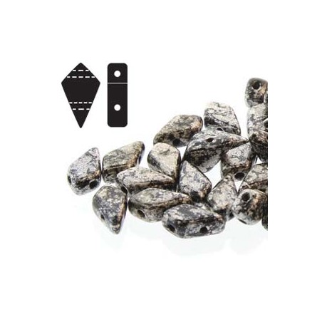 kite 9x5mm – silver splash - 5 grammi