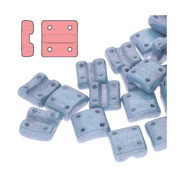 Fixer 8x7,5mm - Chalk blue luster - Fori VERTICALI - 10...