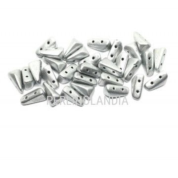 Vexolo 5x8mm - aluminium silver - 30 pieces
