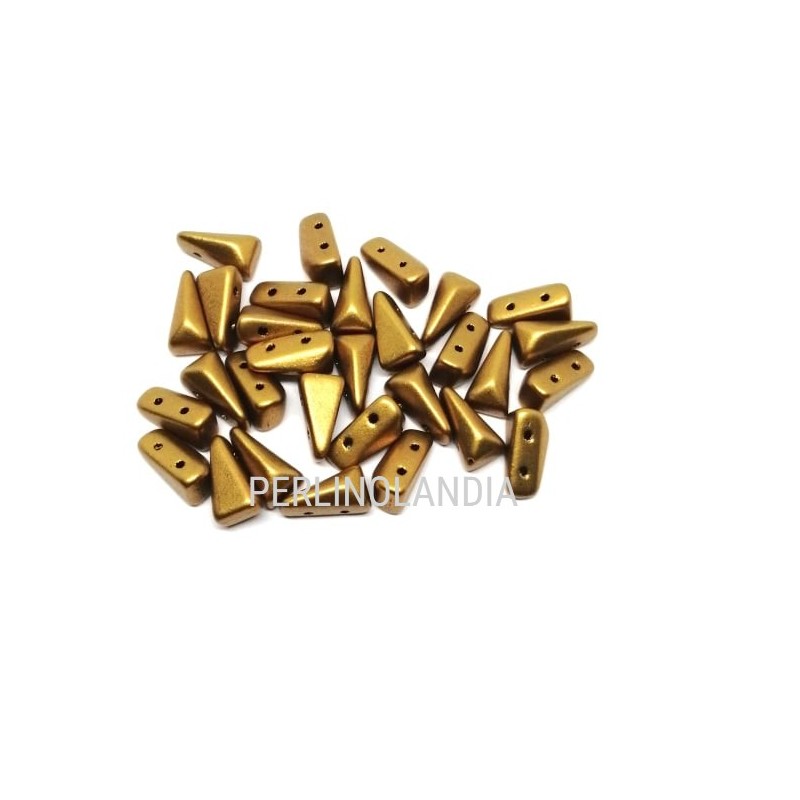 Vexolo 5x8mm - brass gold - 30 pieces
